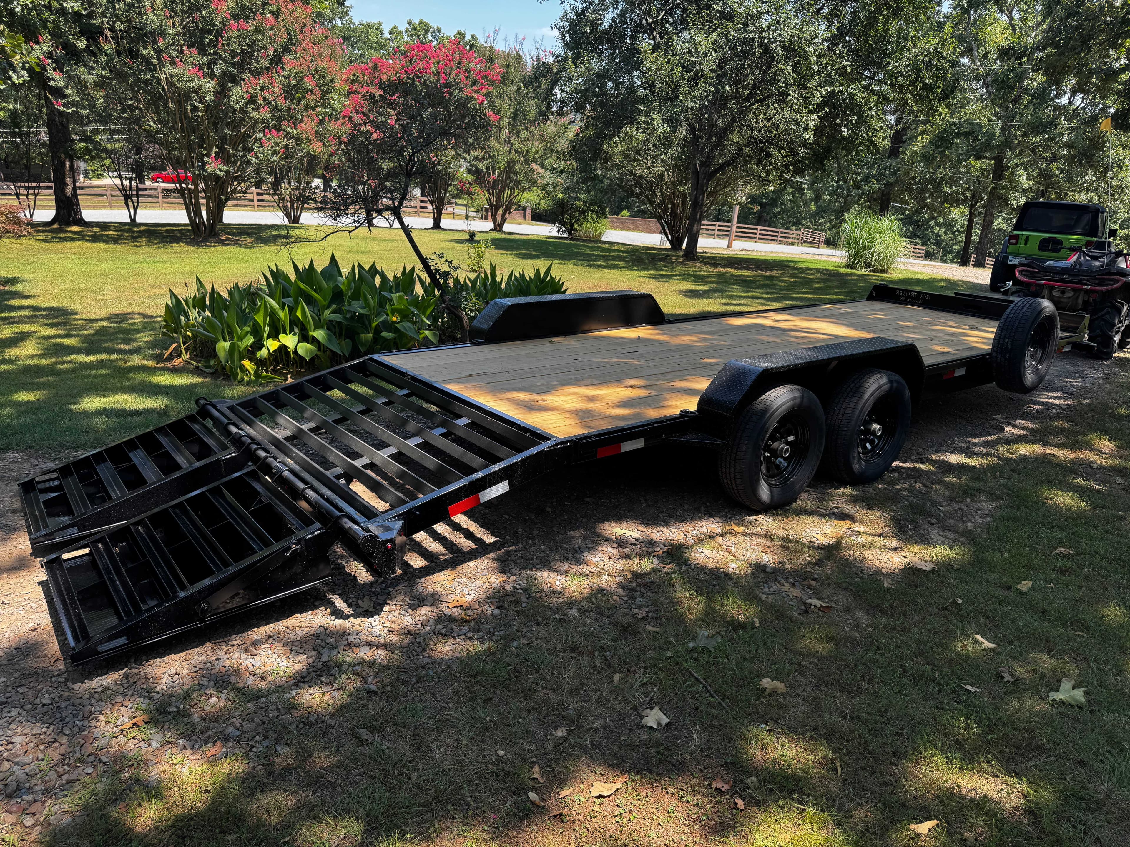 Trailer available for rent at Major trailer rentals llc